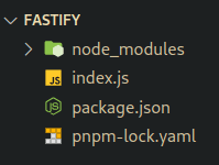 Fastify.js folder structure